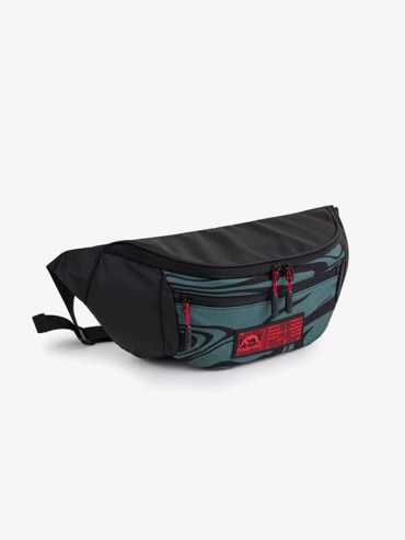 MANTO waist bag GRID XXL green camo